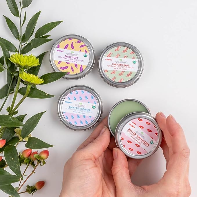 Plant Therapy Balm Squad Set 100% Pure & Natural Healing Balms