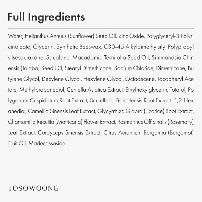 SOS Repair CICA Clinic Zinc Cream, 100,000ppm Zinc Oxide, Heal, Soothe Acne, Redness, Rosacea Treatment, Skin Barrier Repair, Moisture, Non-Comedogenic, Korean Skin care, 50g, 1.76 oz.