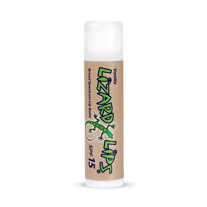 Lizard Lips SPF 15 Lip Balm (Vanilla)