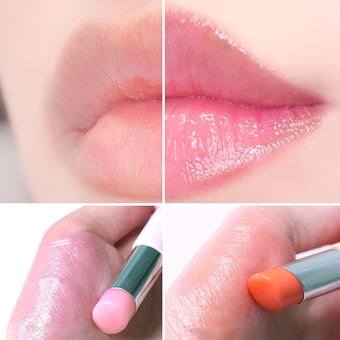Collagen Tint Lip Balm, Hydrating Nourishing Smooth Lips, Lip Balm Infused with Collagen & Vitamin E, Vibrant Natural Lip Tint Color, From the Makers of Mediheal, Korean Beauty (Coral)