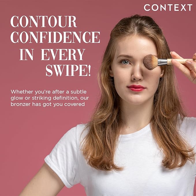 Context Skin Matte Bronzer Powder | Vegan & Cruelty-Free Powder Bronzer for Face | Sun-Kissed Makeup Finish | Long-Lasting, Buildable Coverage Skin Tones | Speed of Sound
