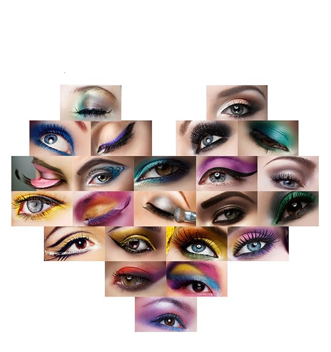 Pro 120 Colors Shimmer and Matte Eyeshadow Palette Glittering Eye Shadow Makeup Palette Eyes Cosmetic Contouring Kit #4 - Ideal for Professional and Daily Use