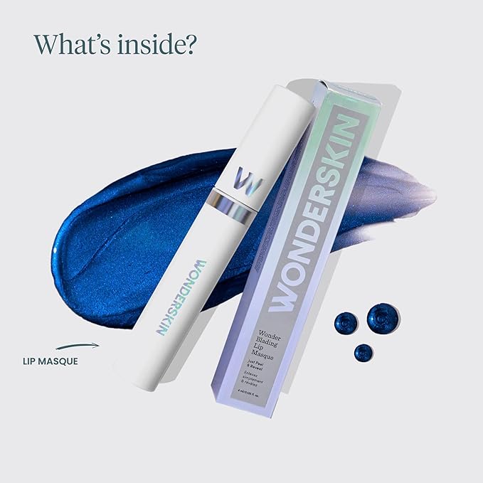 Wonderskin Wonder Blading All Day Lip Stain Peel Off Masque - Long Lasting, Waterproof and Transfer Proof Red Lip Tint, Matte Finish Peel Off Makeup (Divine Masque)