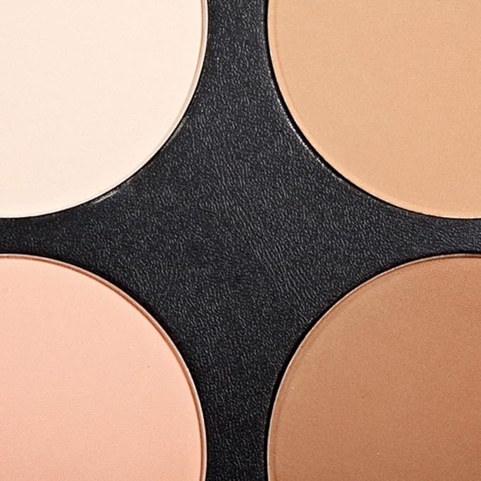 Contour Face Powder Kit Base Foundation Corrector Palette Sleek Pigment Pro Pressed Powder Cosmetics Highlighting Contouring Bronzing Professional Beauty Make up Bronzer Pallet Brown
