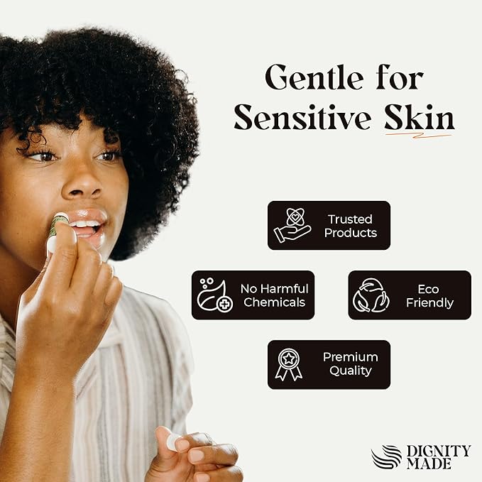 Moisturizing Lip Balm – Soothing & Fragrance-Free, Pack of 5 - Vegan w/Nourishing Coconut Oil, Cocoa Butter & Essential Oils – 4.4ml (0.15oz) Each – Lip Care Set