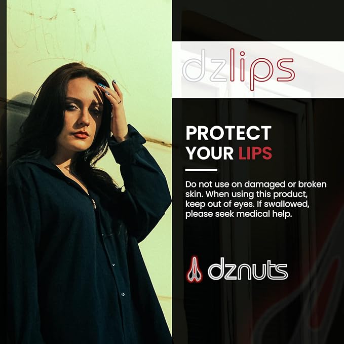 dznuts DZ Lips Care - Lip Repair, Protectant, Moisturizing Balm, 1 Pack