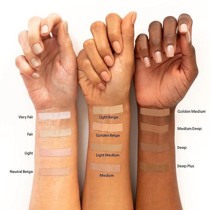 Winky Lux Peeper Perfect Under Eye Concealer, Makeup & Eye Brightener, Full Coverage Concealer for Dark Circles, Color Corrector & Eye Primer, With Collagen, Hyaluronic Acid & Vitamin E (Deep Plus)