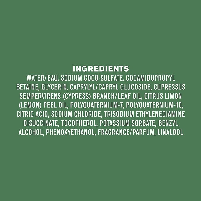 Every Man Jack Nourishing Pacific Cypress Mens Body Wash for All Skin Types - Naturally Derived Ingredients - Cleanse and Hydrate Skin with Coconut and Glycerin - 24oz 2 Bottles