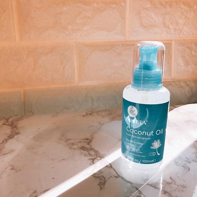 Luseta Hair Oil Hair Repair Serum Coconut Argan Marula Oil Sulfate Free Paraben Free (Coconut Oil)