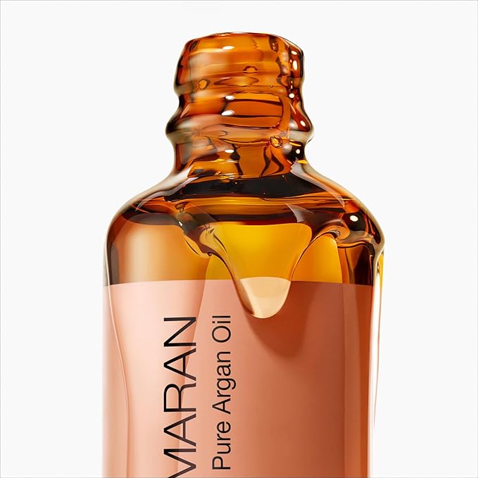 Josie Maran Pure Argan Oil + Liquid Exfoliant Kit - Anti Aging Hyperpigmentation Treatment & Hydrating Argan Oil for Dry Skin - Body Skin Care Products For Everyday Use (3.4 oz)