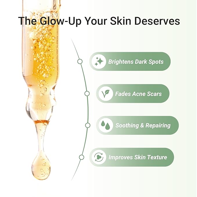 Meebak Korean Vitamin C Serum | Brightening Dark Spot Remover | Soothing Anti Aging & Skin Brightening w/Centella Asiatica, Panthenol, & Adenosine