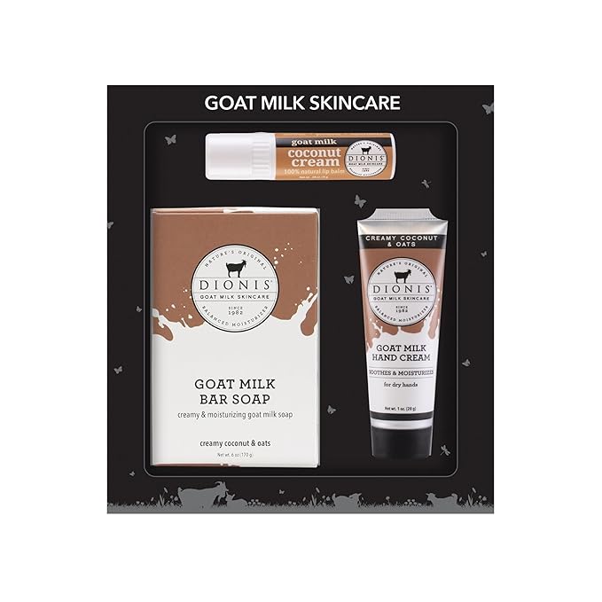 Dionis Creamy Coconut Goat Milk 3 Pc Gift Set