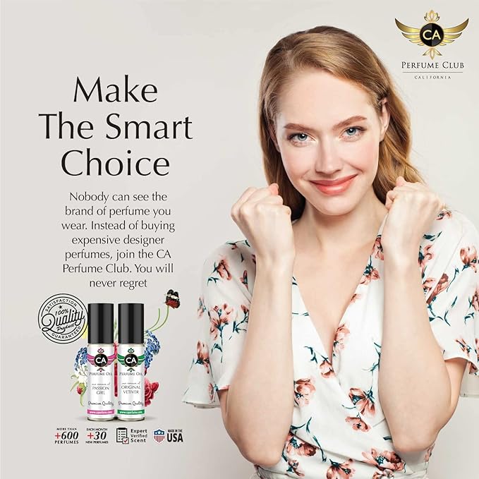 CA Perfume Club Impression of J Mlon Peony & Blush Suede For Women Replica Fragrance Body Oil Dupes Alcohol-Free Essential Aromatherapy Sample Travel Size Long Lasting Attar Roll-On 0.3 Fl Oz/10ml