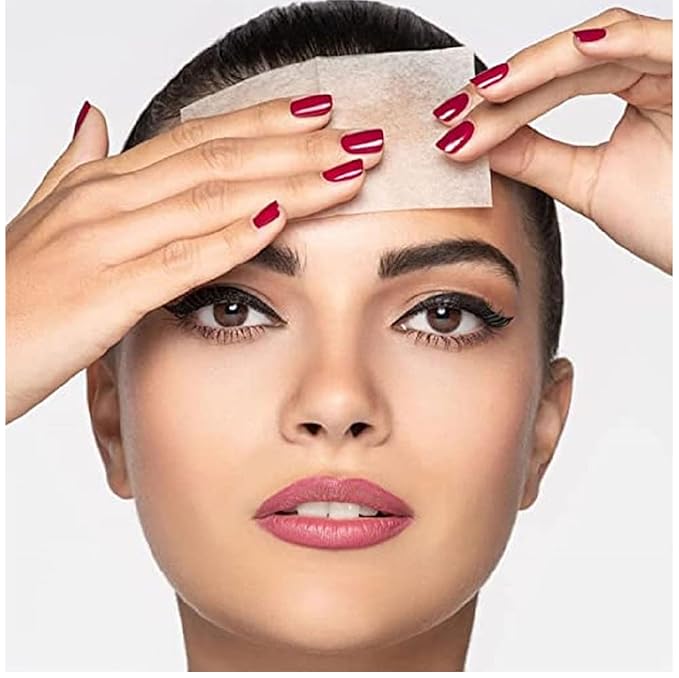 ARTDECO Oil Control Paper - Oil-Absorbing Blotting Paper - Gives Your Complexion a Matte Finish - Refill Pack with 100 Sheets - For Makeup - For Oily Skin - Easy Take Out Design - Face Wash - 100pcs