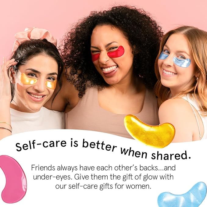 grace & stella Under Eye Patches (12 pairs) Eye Masks for Puffy Eyes and Dark Circles - Birthday Gifts for Women, Bachelorette Party Favors, Bridesmaid, Self Care and Relaxation Gifts for Her - Vegan