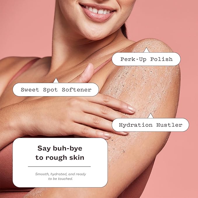 frank body Express-O Coffee Scrub | Natural, Vegan, Cruelty Free Exfoliating Body Scrub Smooths, Exfoliates, and Fades Scars & Marks with Shea Butter, Grapeseed Oil, and White Clay | 5.07 oz / 15 g