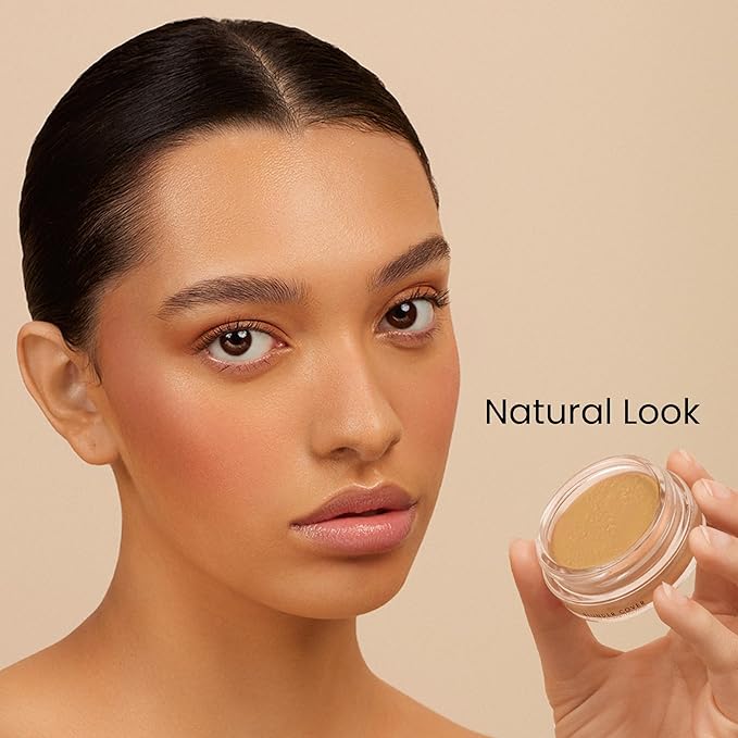 Monika Blunder Beauty - Blunder Cover Foundation Concealer - Shade: 4.5 - Vier.5 - Medium, Bronze Olive Undertones - Clean Beauty, All-In-One, Cruelty-Free, Vegan (4.5 - Vier.5) - 0.62 oz