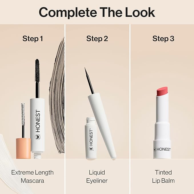 Honest Beauty Tinted Lip Balm | Antioxidant-rich Acai Extracts + Avocado Oil | EWG Certified, Vegan, Cruelty Free | Lychee Fruit