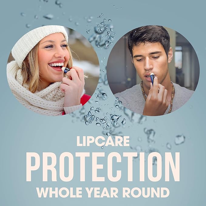 ChapStick Moisturizer 2-in-1 Lipcare 5-Pack (3 SPF 12, 2 SPF 15) – Original Lip Balm with Broad Spectrum SPF, Aloe & Vitamin E, 0.15 Oz Ea