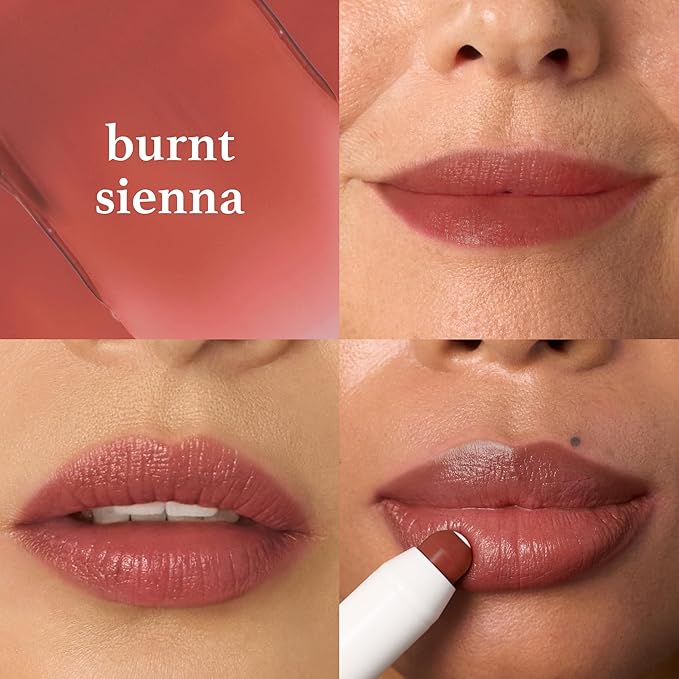 Julep It's Balm: Tinted Lip Balm + Buildable Lip Color -Burnt Sienna - Natural Gloss Finish - Hydrating Vitamin E Core - Vegan