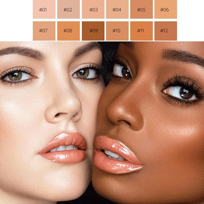 Flawless Matte Liquid Foundation Makeup, Vegan & Cruelty-Free, Liquid Oil-Free Foundation Face Makeup for Combination & Oily Skin, Longwear Medium-Full Coverage (03, 30ml)