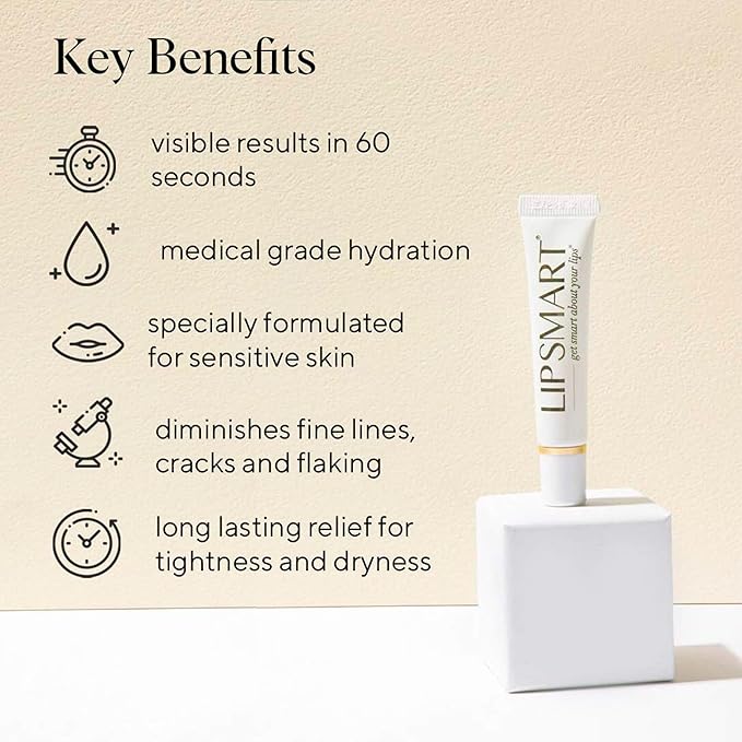 Ultra Hydrating Lip Treatment Moisturizer and Volumizer - Powerful Hydration for Dry Lips (2 Pack)