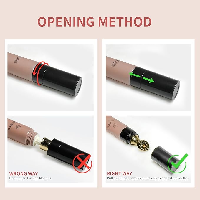 Anti-Aging Caffeine Eye Cream with Metallic Applicator, Eyebag Remover, Under Eye Cream Skin Care Anti-Wrinkles, Fine Lines, Dark Circles, 0.6 OZ