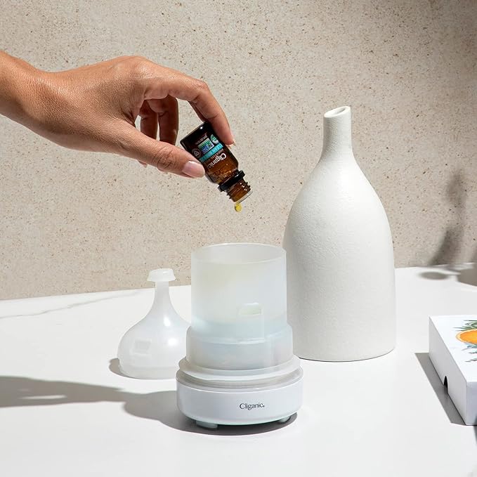 Cliganic Organic Eucalyptus Essential Oil, 100% Pure | Natural Aromatherapy Oil for Diffuser Steam Distilled | Non-GMO Verified (Packaging May Vary)