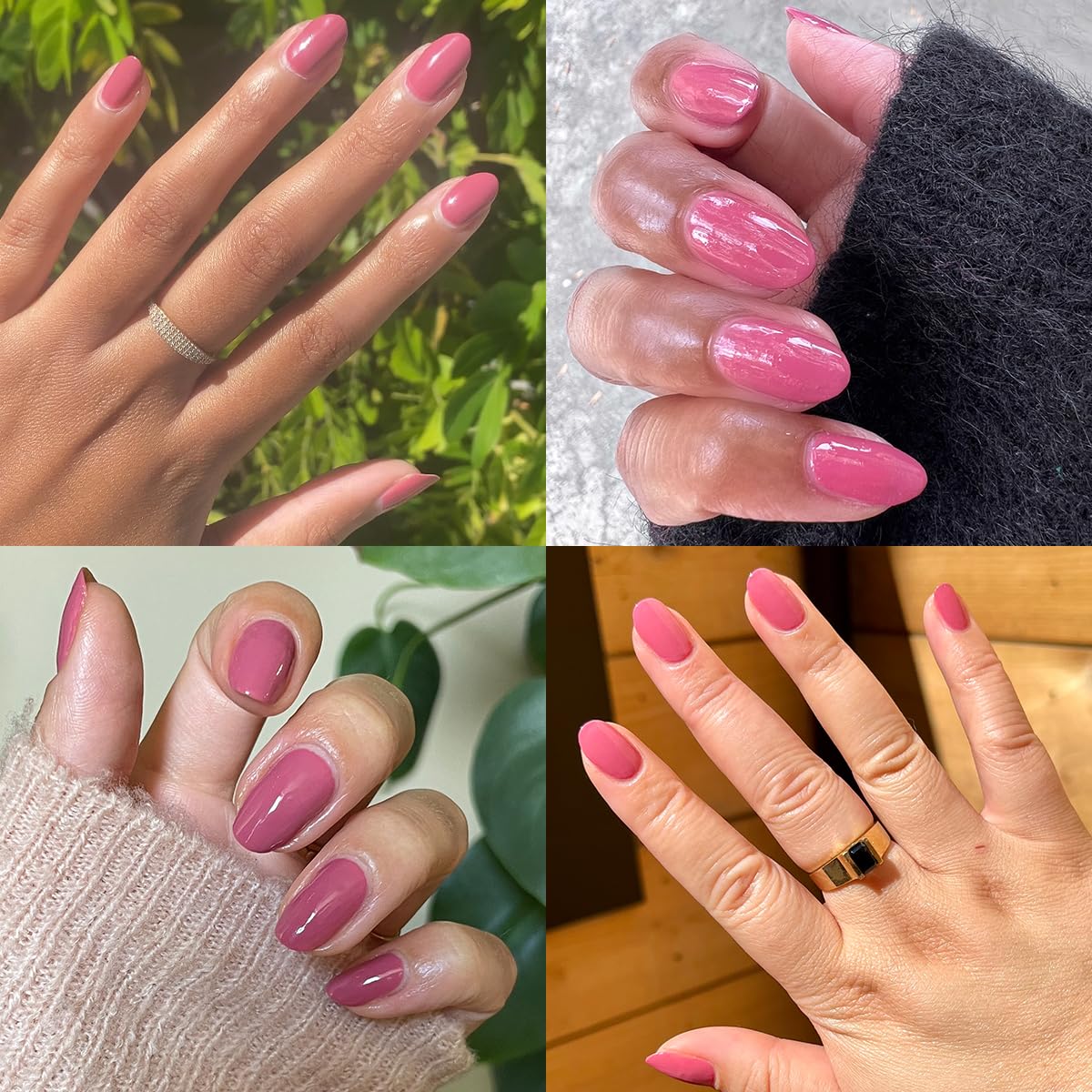 Olive & June Quick Dry Nail Polish | Instant, Fast-Drying, Smudgeproof Color | 15-free, Vegan, Cruelty-Free Formula | Lasts up to 5 Days | Salon-Quality Manicure, Pedicure at Home | Primrose Rosy Pink
