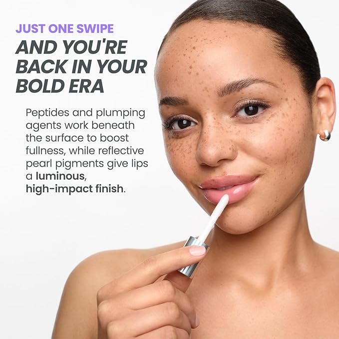 Wonderskin Lip Relapse Plumping Gloss – Lip Plumper Gloss for Fuller-Looking Lips with Hydrating, Non-Sticky, High-Shine Finish