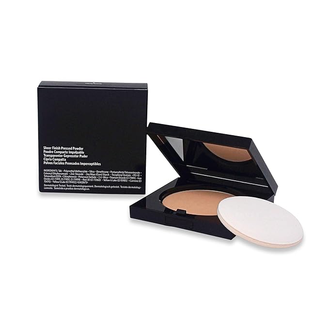 Bobbi Brown Sheer Finish Pressed Powder, No. 02 Sunny Beige, 0.38 Ounce