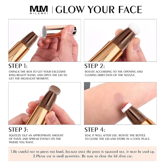 Liquid Blush Beauty Wand, Face Concealer Contouring With Halo Glow Liquid Filter Long Lasting & Smooth Matte Finish Liquid Illuminator Makeup Stick (03 Cherry Red)