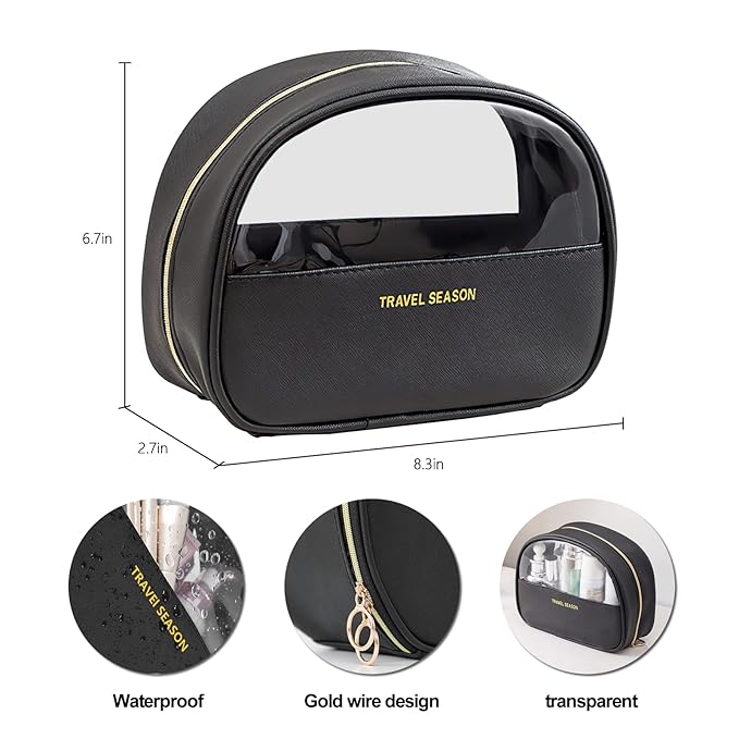 M All In One Full Makeup Kit,Multipurpose Women's Makeup Sets,Beginners and Professionals Alike,Easy to Carry (Black)