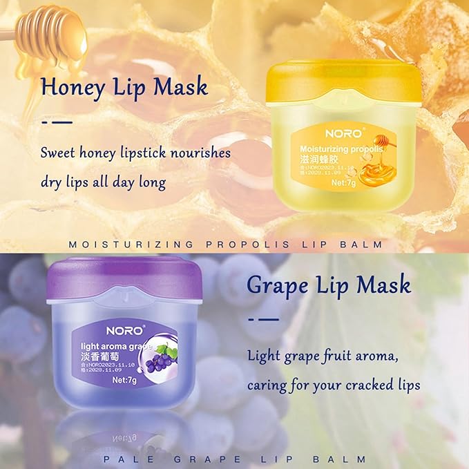Lip Moisturizer Lip Balm, 6-Pack Lip Balm Hydrating, Lip Hydration Lip Care Products, Lipbalm For Dry Lips, Lip Sleeping Mask Tinted Lip Balm Set, Lip Mask Overnight Nourishing Cracked Lips