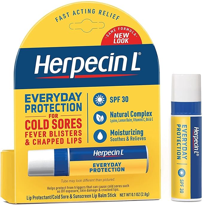 Herpecin L Lip Protectant SPF 30 0.10 oz (Pack of 6)