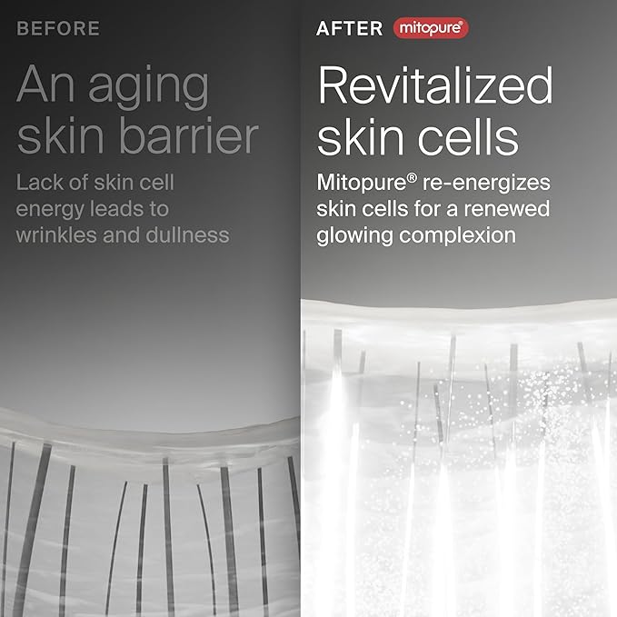 Timeline The Serum powered by Mitopure (Urolithin A) Instant lifting feeling for visibly firmer complexion. Clinically proven to boost skin hydration, reduce wrinkles appearance. 1.0oz (30ml)