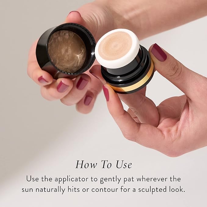 LAURA GELLER NEW YORK Award-Winning Baked Balance-n-Brighten To Go Travel Size Color Correcting Powder Foundation - Porcelain - Buildable Light to Medium Coverage - Demi-Matte Natural