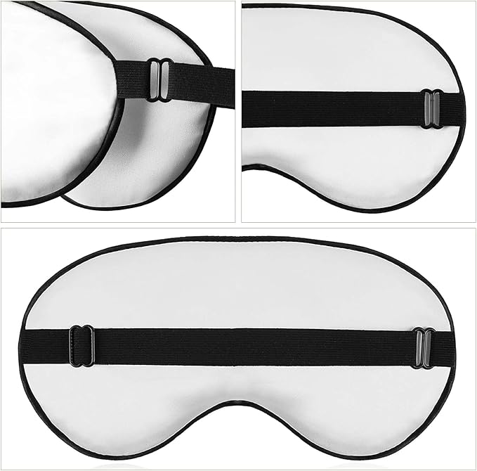 Custom Eye Mask Design Your Own Personalized Eye Shade Add Your Image Text Logo Light and Easy to Carry Effective Shadin Adjustable, BlueViolet, 8.1"x4.1"