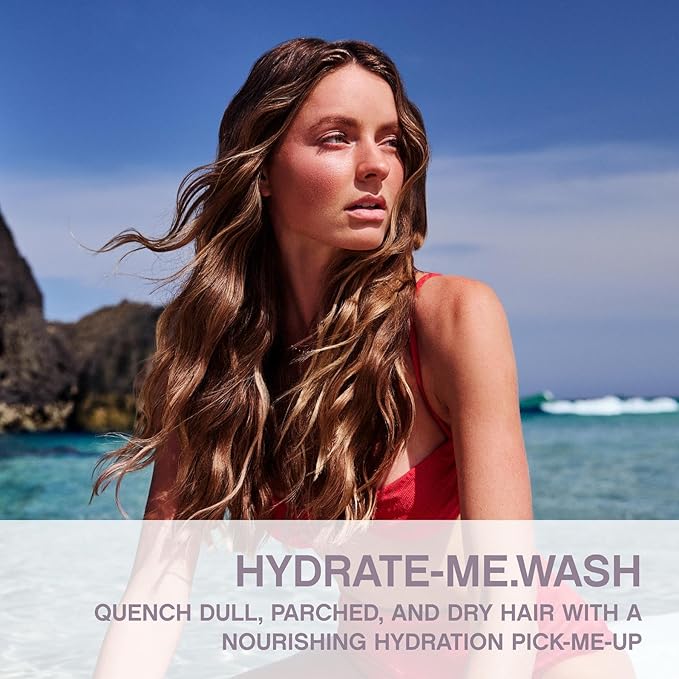 KEVIN.MURPHY HYDRATE-ME.WASH - Hydrating Shampoo for Natural & Coloured Hair - For Dull, Parched & Dry Hair - Deep Nourish Shampoos - 250 ml / 8.4 fl oz
