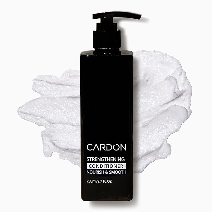 Hair Growth Conditioner for Men by CARDON, Prevent Thinning Hair and Hair Loss with Niacinamide & Vitamin B5 for healthy scalp, Korean Skin care, Deep Conditioner for dry damaged hair, (1 Bottle)