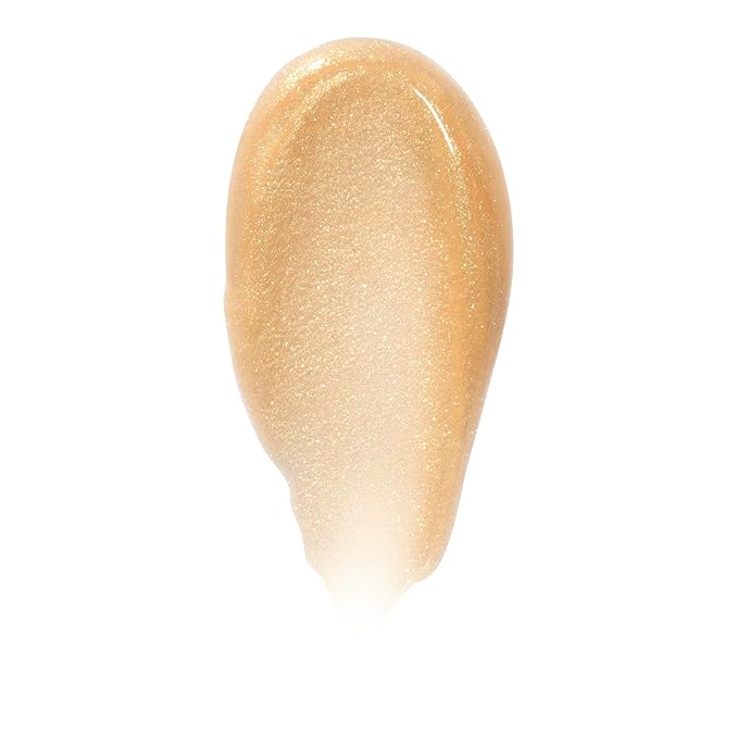 e.l.f. Glow Reviver Lip Oil, Nourishing and Hydrating with High-Shine Glimmer Finish & Sheer Wash Of Color, Minty Scent, Non-Sticky, Vegan & Cruelty-free, Citrine Gleam