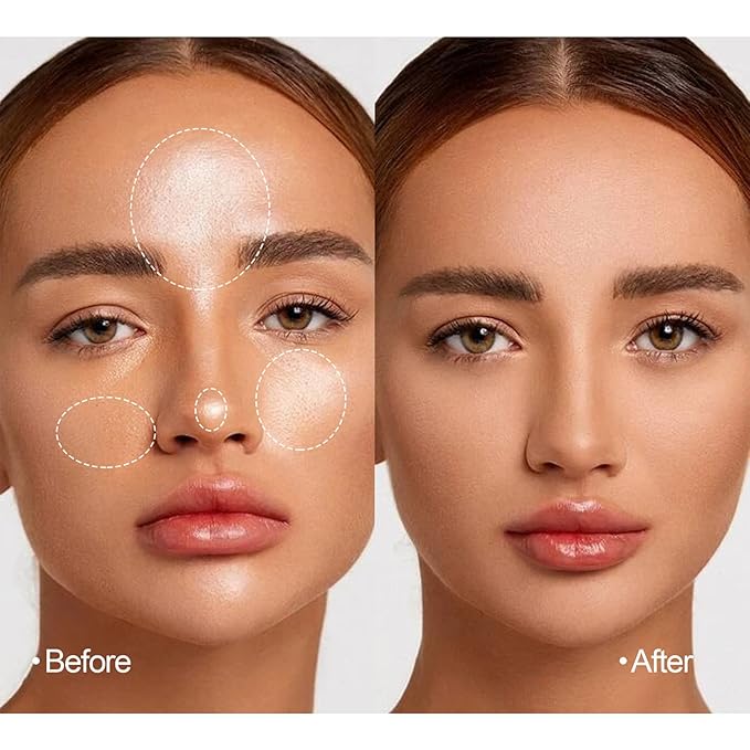 Pressed Face Powder Makeup Mineral Foundation Finishing Powder Pressed Finishing and Setting Powder Loose Setting Powder Makeup #03