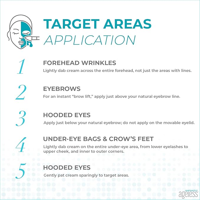 Instantly Ageless Facelift - Instant Eye Bag Remover Puffiness - 10 Vials - Instant Under Eye Bags Remover - Wrinkle Tightener - Instant Wrinkle Remover for Face Instant Lift