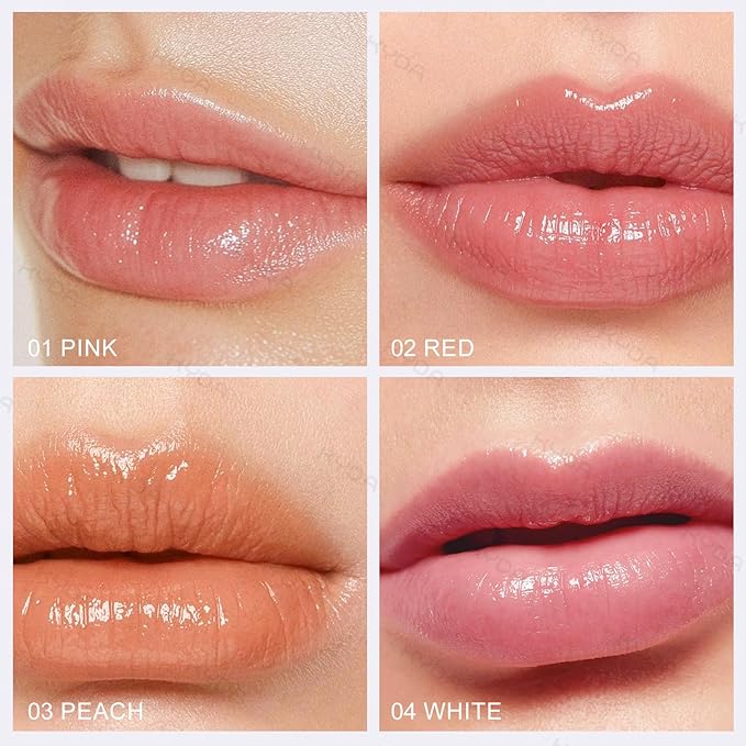 KYDA PH-Activated Lip and Cheek Stain, PH Color Changing Formula for Lasting Custom Lip Color, Keep Lips Soft and Moisturizing with Avocado Oil, Multiuse Color Balm, RED