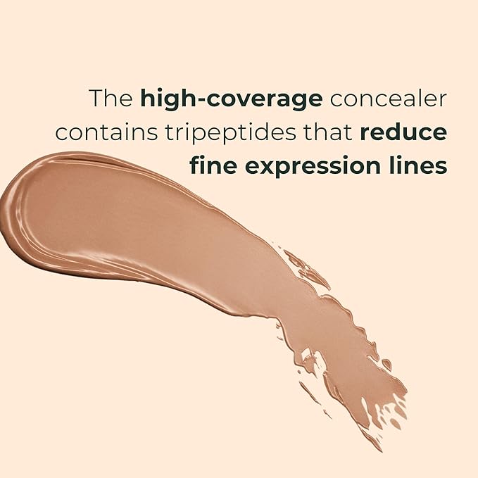 M. Asam MAGIC FINISH HIGHCLASS LIQUID CONCEALER Beige (0.13 fl oz) - 4-in-1 Concealer With Mimic-Lift complex & High Coverage For Dark Circles & Blemishes, Vegan Make Up With Illuminating Pigments