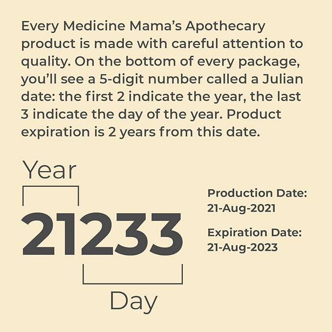 Medicine Mama's Sweet Bee Magic Organic Lip Balm Chapstick, 0.65 oz, 2 Count