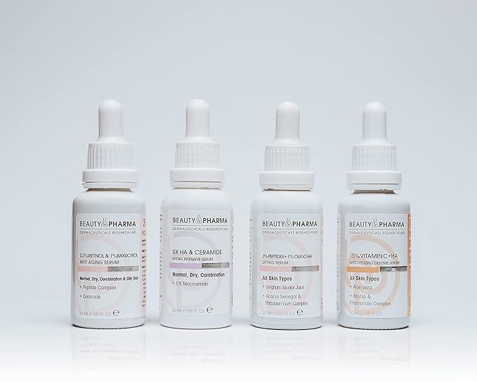 Skin Care Sets & Kits - Youthful and Radiant Anti-Aging Skin Care Sets for Women - 4-in-1 All Inclusive Skin Care Set with Easy to Use Directions