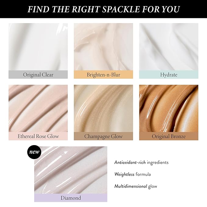 LAURA GELLER NEW YORK Spackle Primer - Diamond - Super-Size 2 Fl Oz - Hyaluronic Acid Makeup Primer for Mature Skin