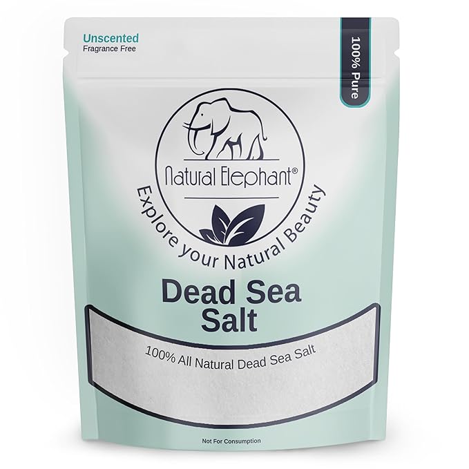 Natural Elephant Dead Sea Bath Salt |19 Pounds Bulk Bag | 100% Natural and Pure| Fine Grain | Perfect for Bathing and Soothing Soaks