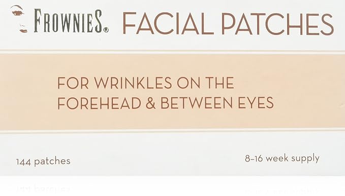 Frownies (FBE) Forehead & Between Eyes, 144 Patches (3) pack